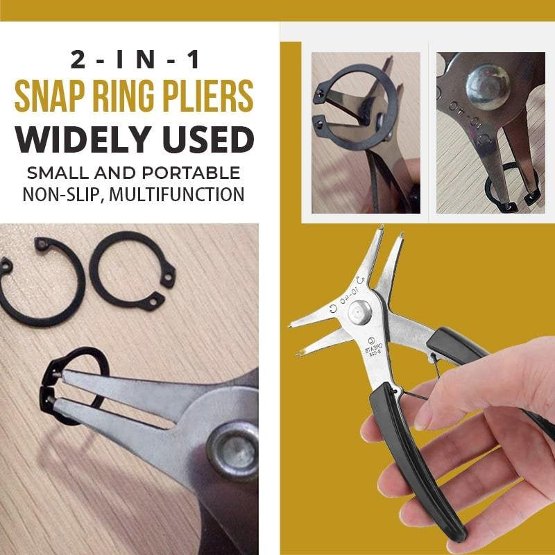 2-in-1 Circlip Pliers