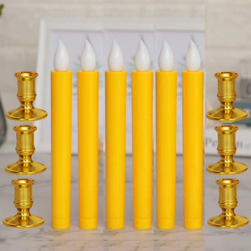 Long Pole Electronic Candle Light