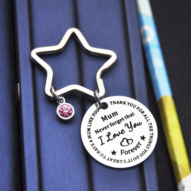 Mother's Day Gift Star Keychain