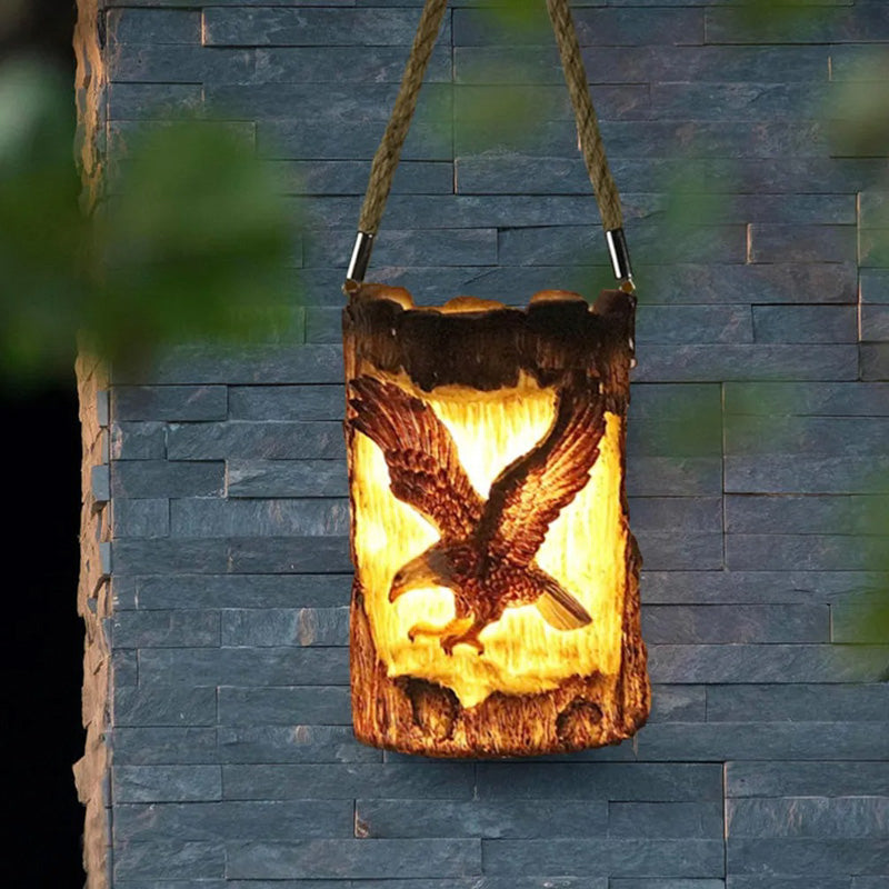 Eagle Figurine Gift Solar Lamp