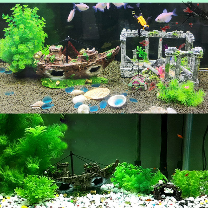 Pirate Ship Aquarium