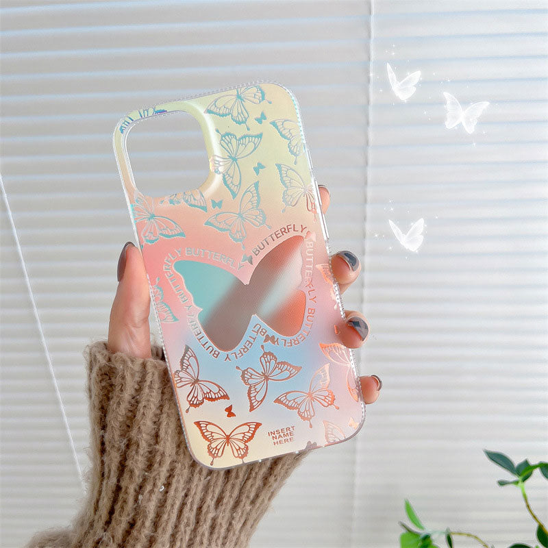 Gradient Butterfly Phone Case