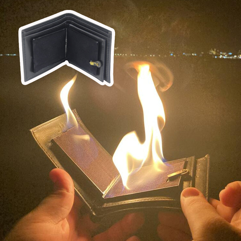 Stage Props - Flame Fire Wallet