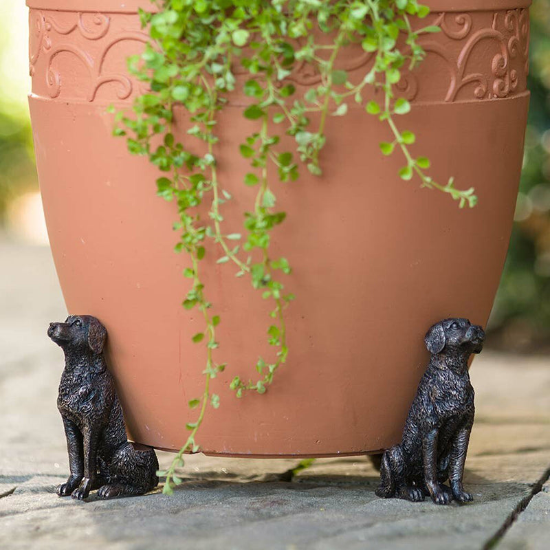 Labrador Retrievers Decorative Feet for Planters