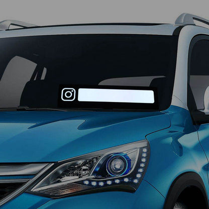 New El Luminous Car Sticker Car Luminous Decoration