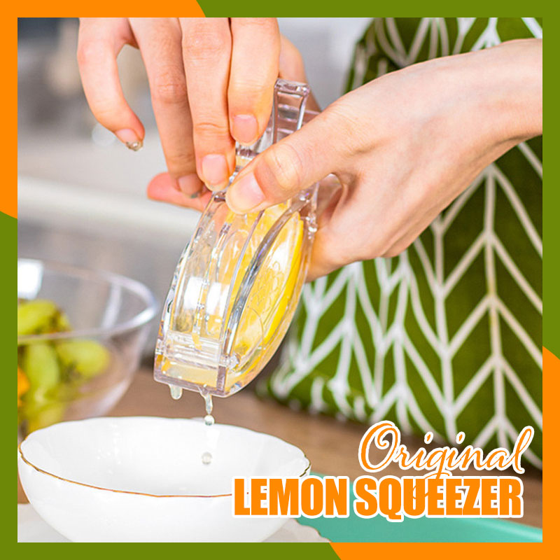 🍋 Clear Fish Shape Orange Lemon Squeezers Manual Lemon Squeezer Clip