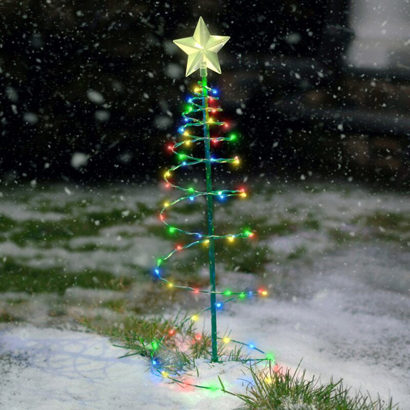 🎄CHRISTMAS SALE 50% OFF🎄 Solar Metal LED Christmas Tree Decoration String Lights