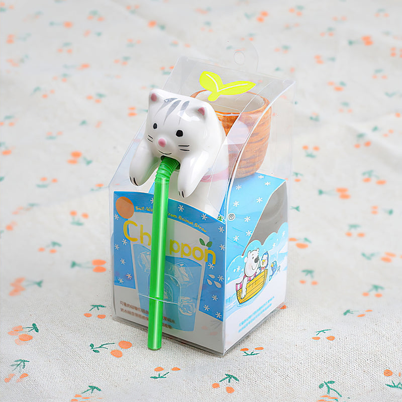 Pooh Animal Straw