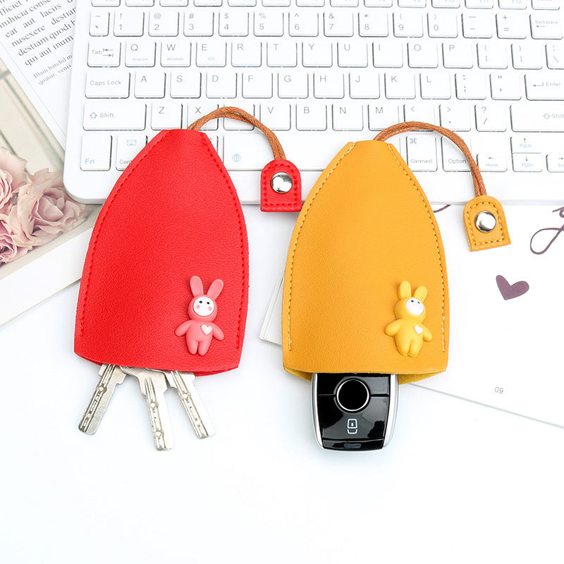 Pull-out Cartoon Car Key Case