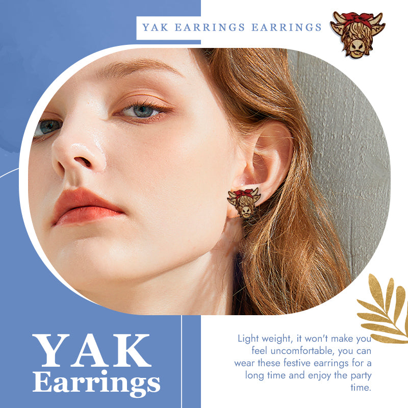 Yak Earrings Earrings