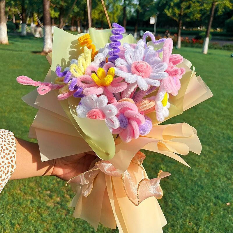 DIY Material Package Twist Stick Bouquet