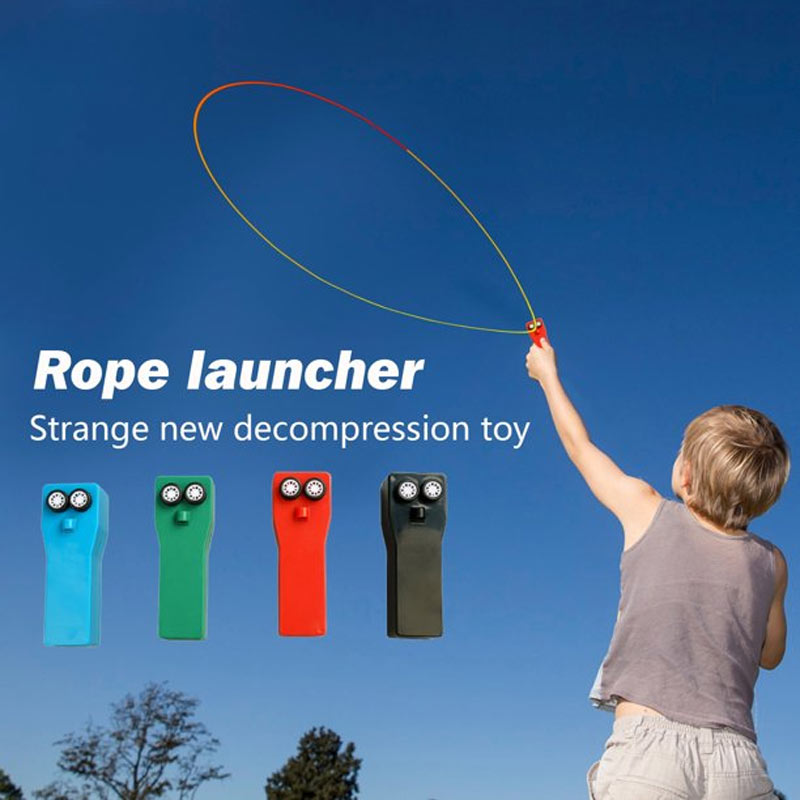 Handheld Rope Launcher Toy