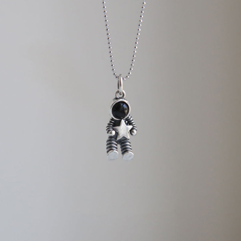 Astronaut Magnetic Necklace