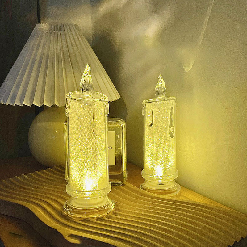 LED Crystal Candle Light