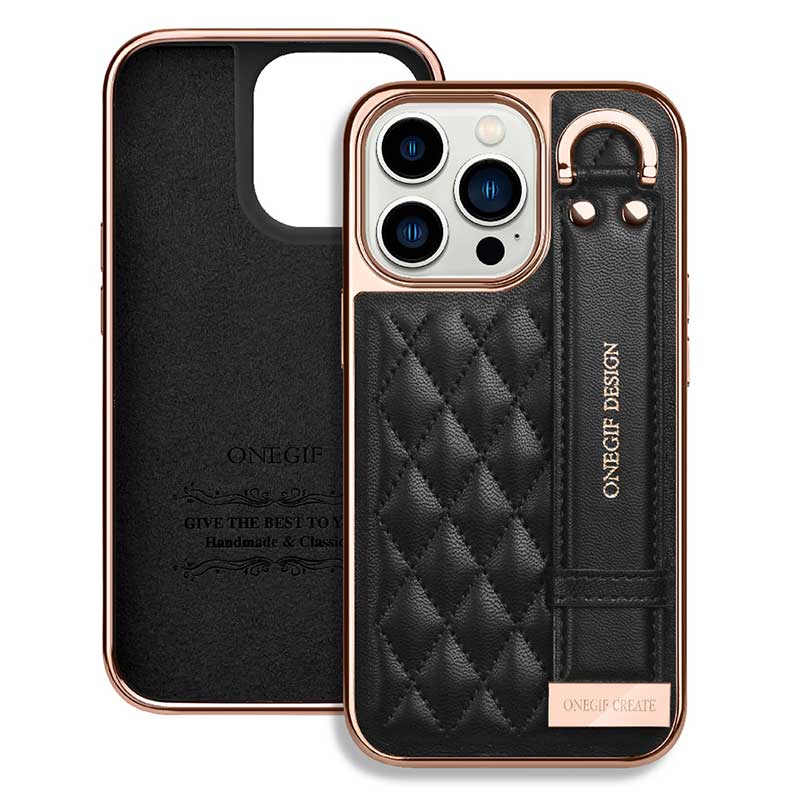 ✨Xiaoxiangfeng Leather Wristband Phone Case