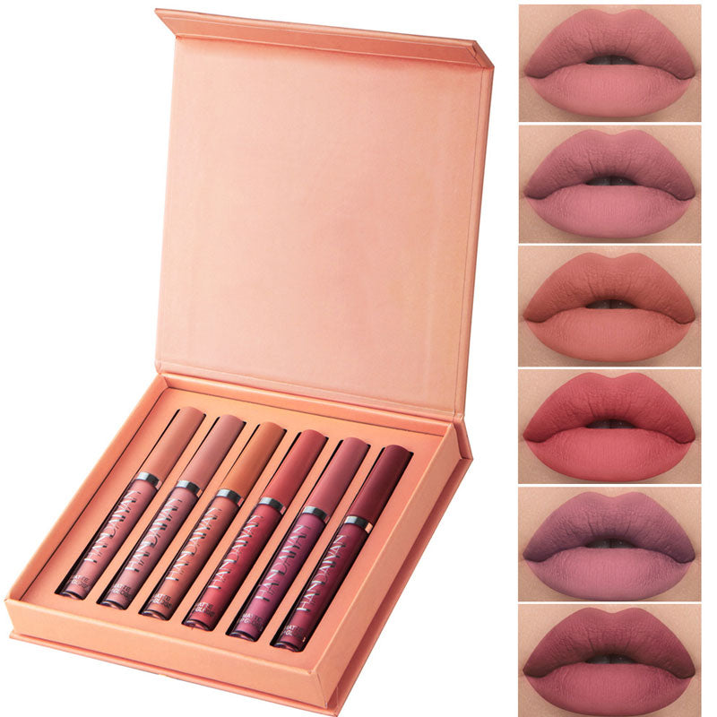 Non-stick Cup Mist Lip Gloss Set Gift Box