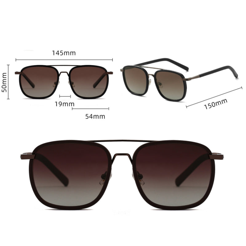 Folbom - Metal Polarized Sunglasses