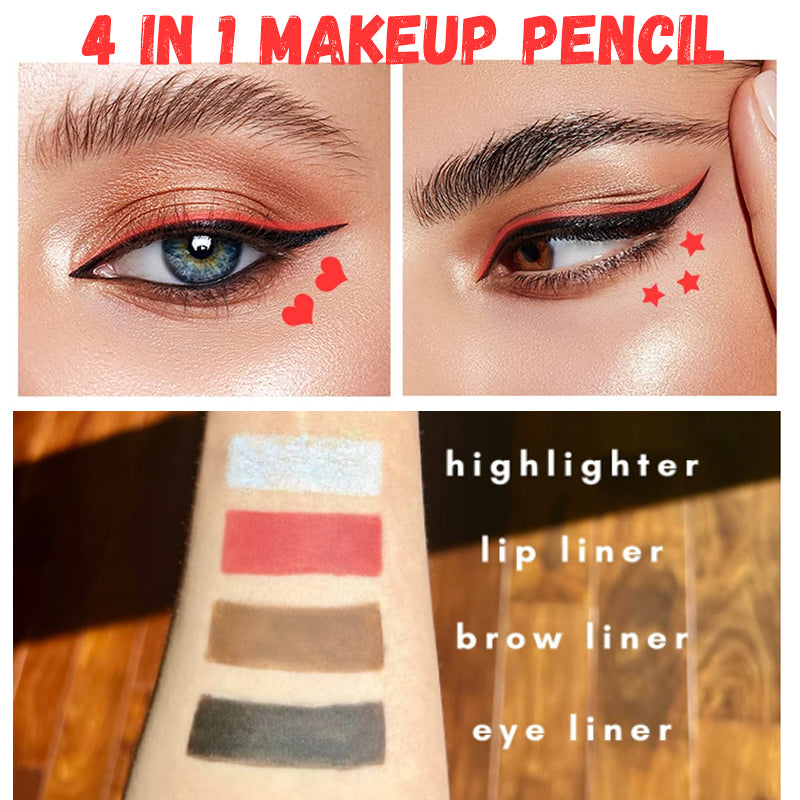 4 In 1 Makeup Pencil