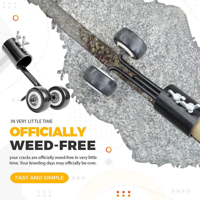 Weeding Wheel Adjustable Weed Puller Tool