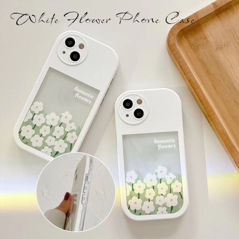 Gentle White Flower Phone Case