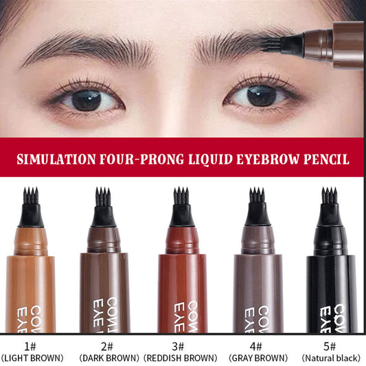 Simulation Four-prong Liquid Eyebrow Pencil