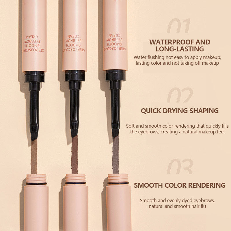 Smooth And Long-lasting Color Eyebrow Cream