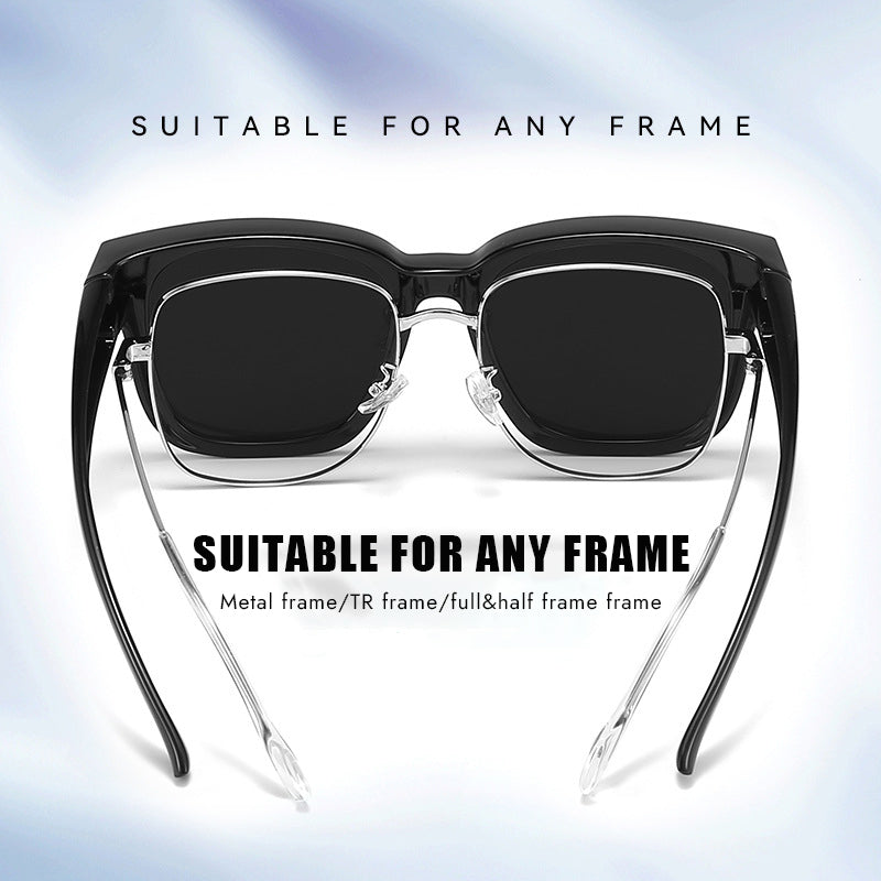 Portable One Mirror Dual Purpose Sunglasses