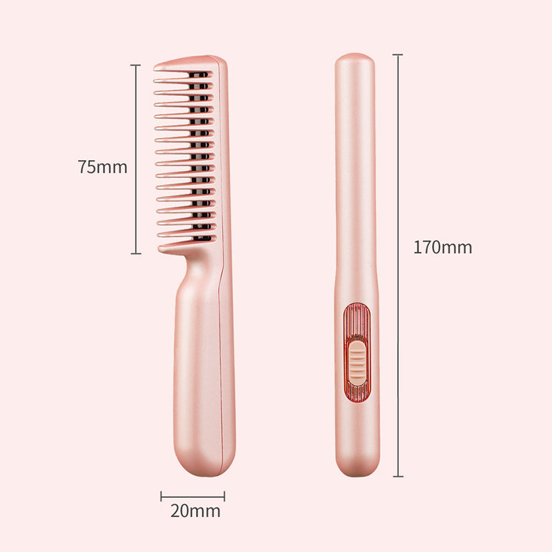 Portable USB Hair Straightening Comb