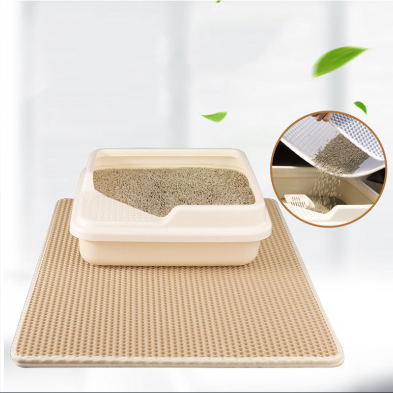 Double Layer Cat Litter Mat