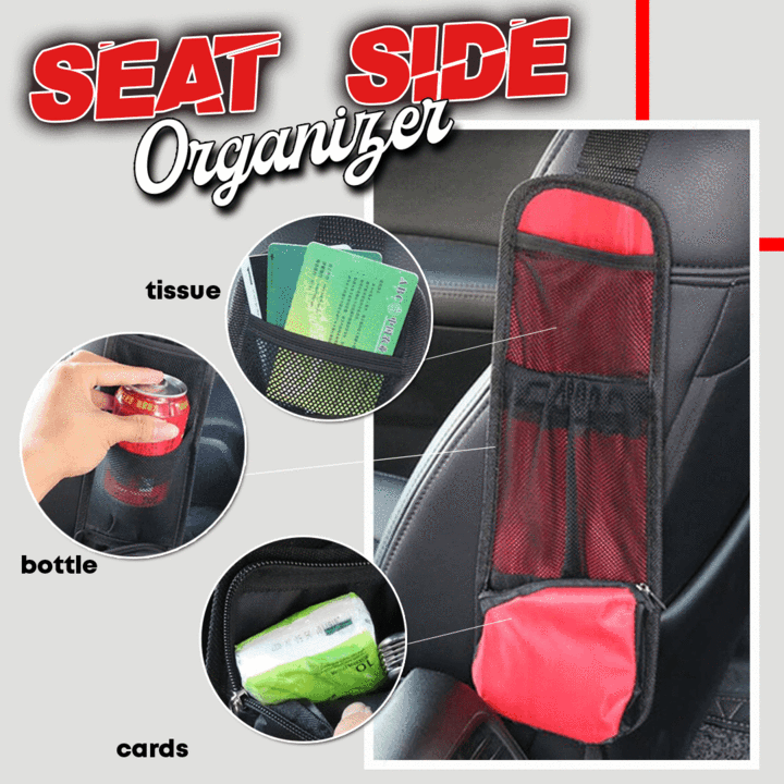 Side Car Seat Storage Pocket