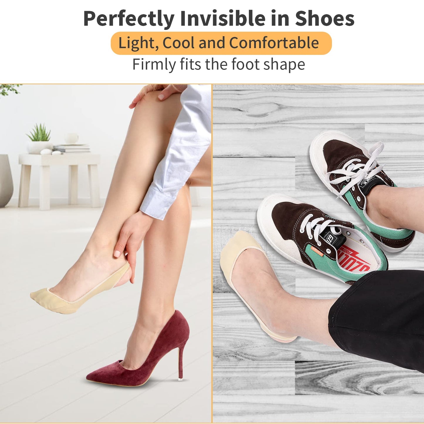 🔥2023 MOTHER'S DAY SALE - Sock-Style Ball of Foot Cushions for Women