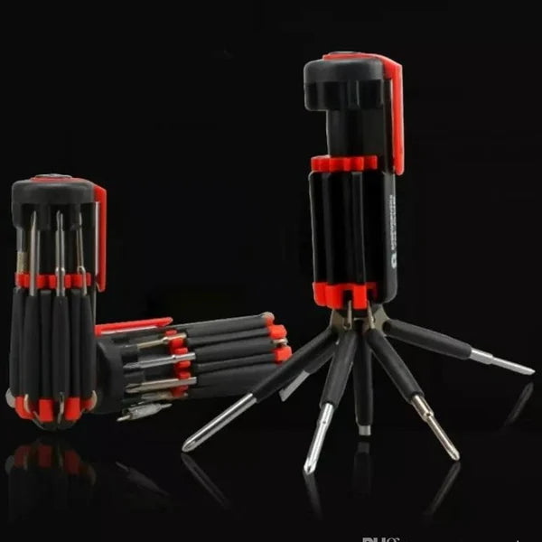 8 in 1 Screwdriver Set Multi Tool With LED