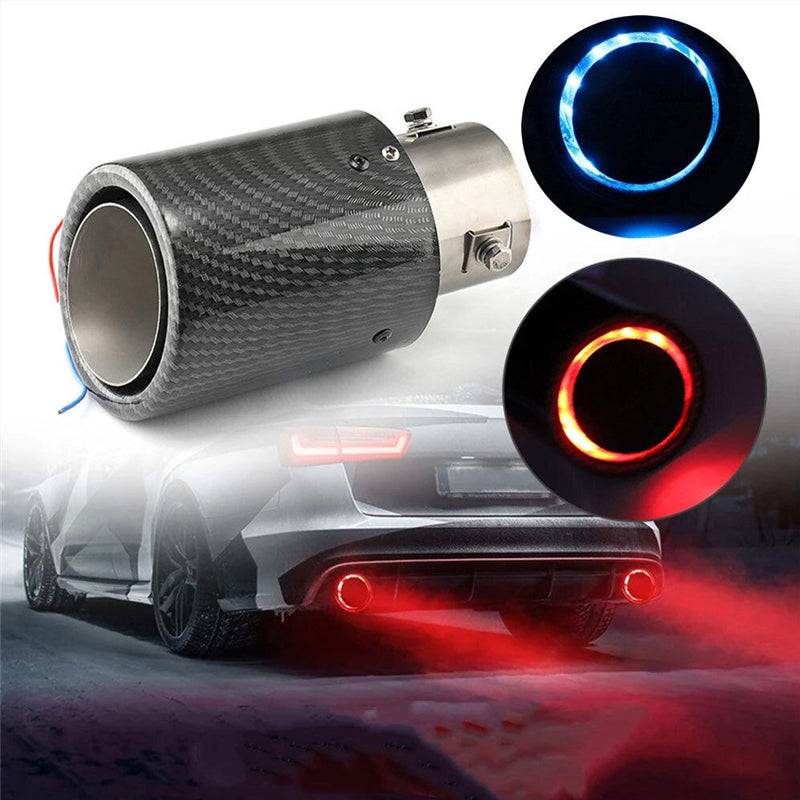 Automobile Tail Nozzle Flame Light-emitting Tube LED Light