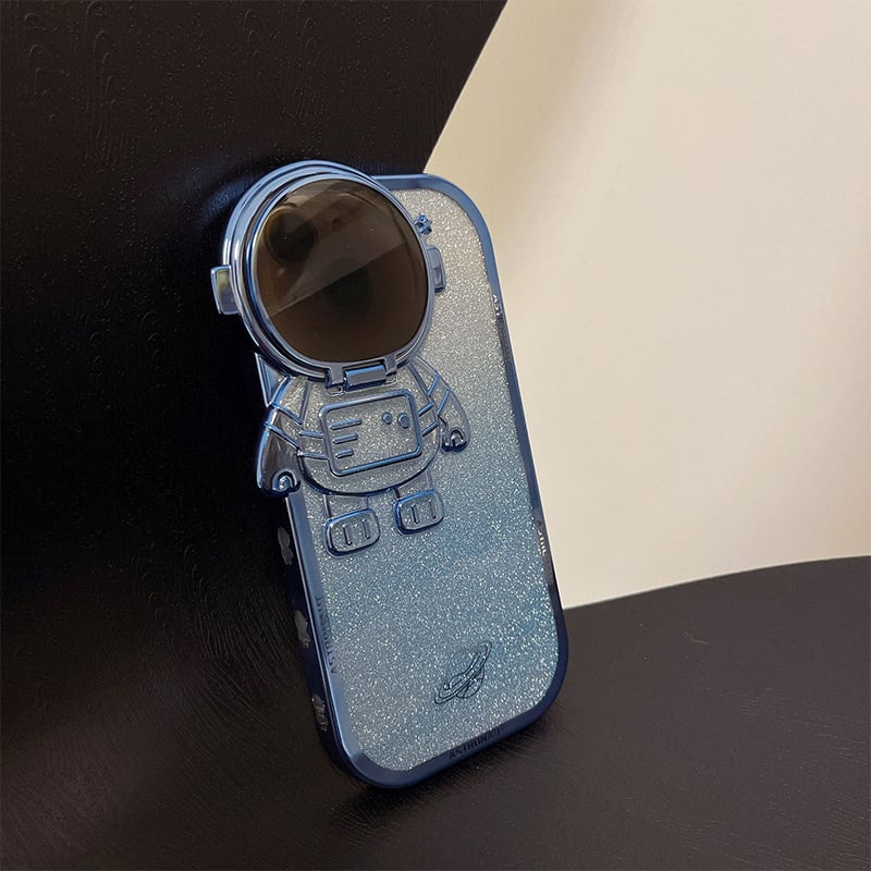 Electroplating Glitter Astronaut Bracket Cover