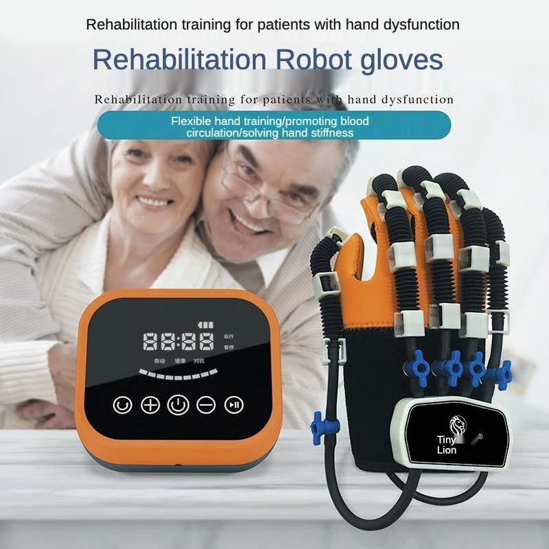 Hemiplegia  Finger Rehabilitation Trainer Robot Gloves