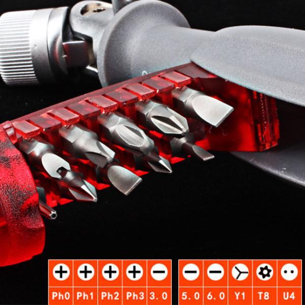 🔥HOT SALE 🔥10 in 1 Multi-Angle Ratchet Screwdriver