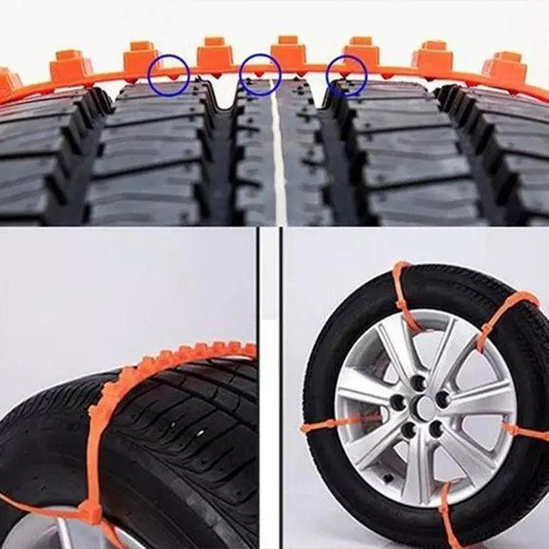 Reusable Anti Snow Chains Of Car