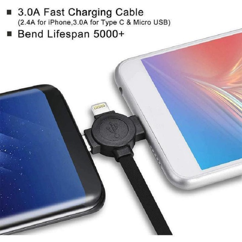 4-in-1 Data Cable Phone Stand