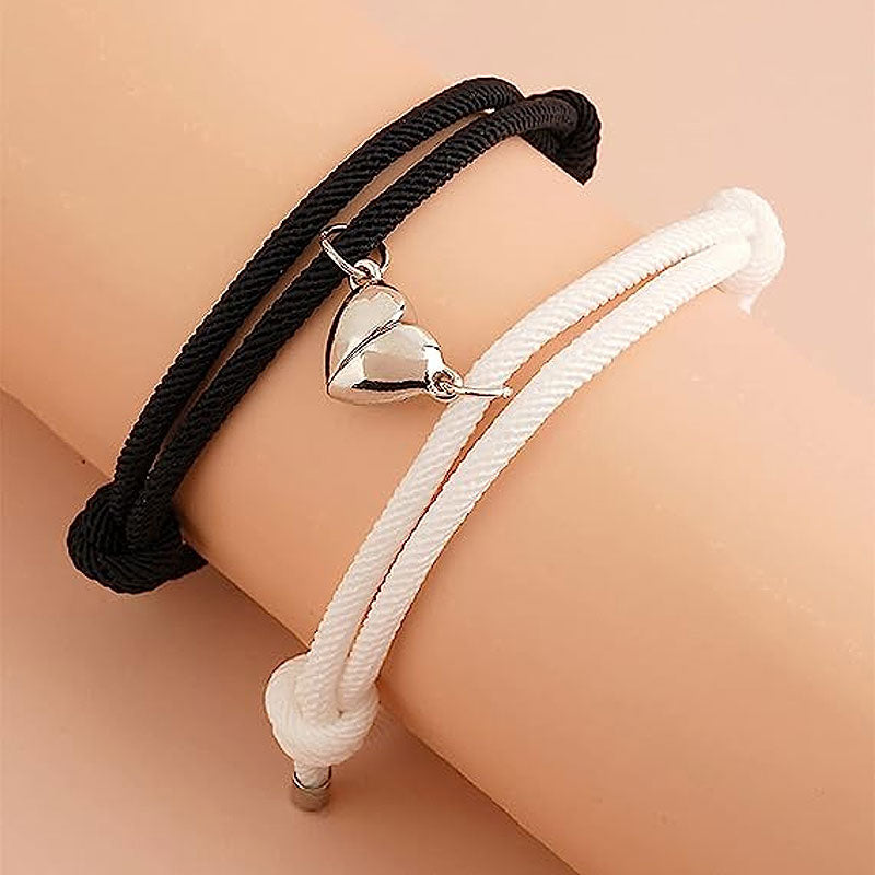 His and Hers Yin Yang Bracelet（2 Pcs）