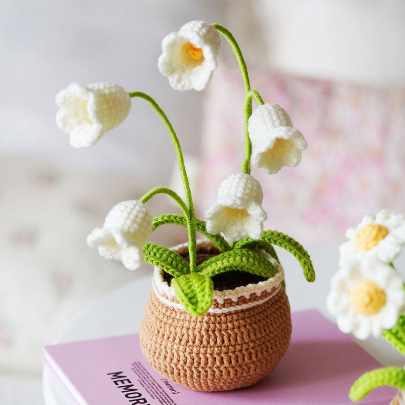 DIY Wool Big Potted Plant