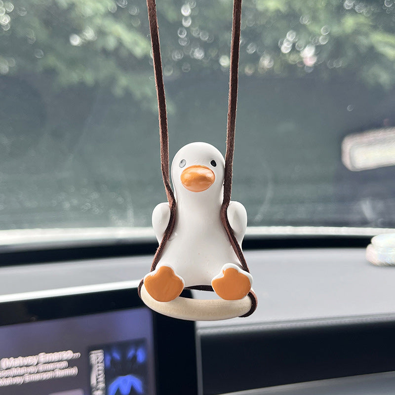 Car Swing Duck Pendant