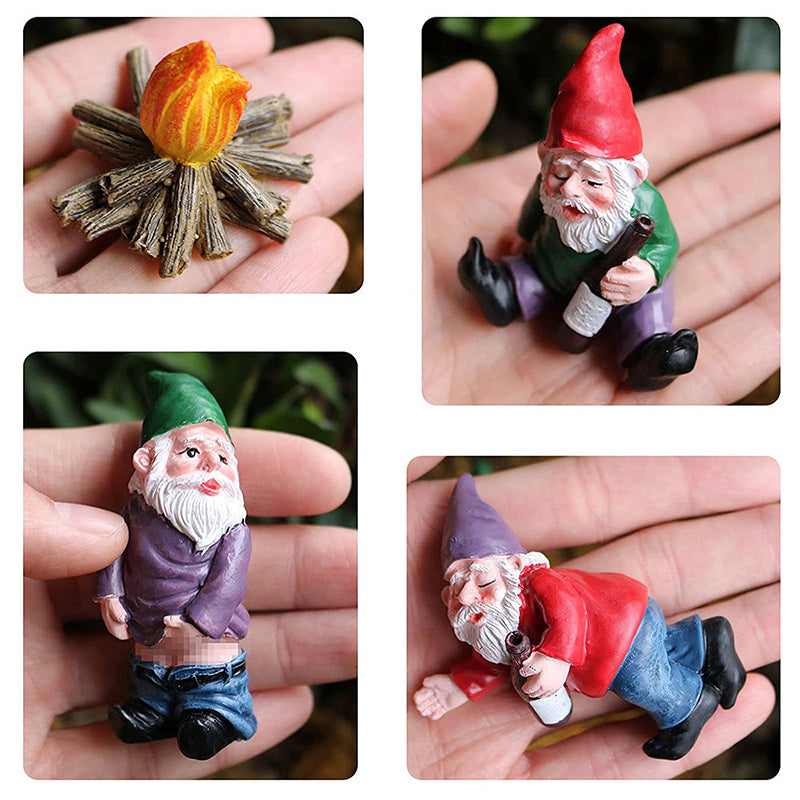 Miniature Gardening Gnomes Figurines