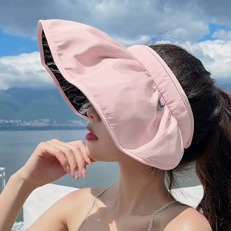 UV Protection Shell Visor Hat