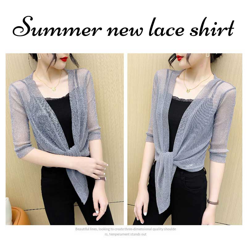 2023 Summer New Lace Shirt