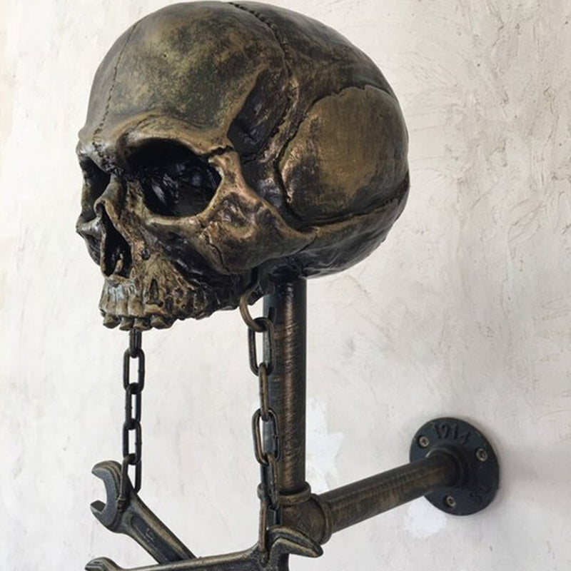 ☠️Motorcycle Skull Helmet Holder