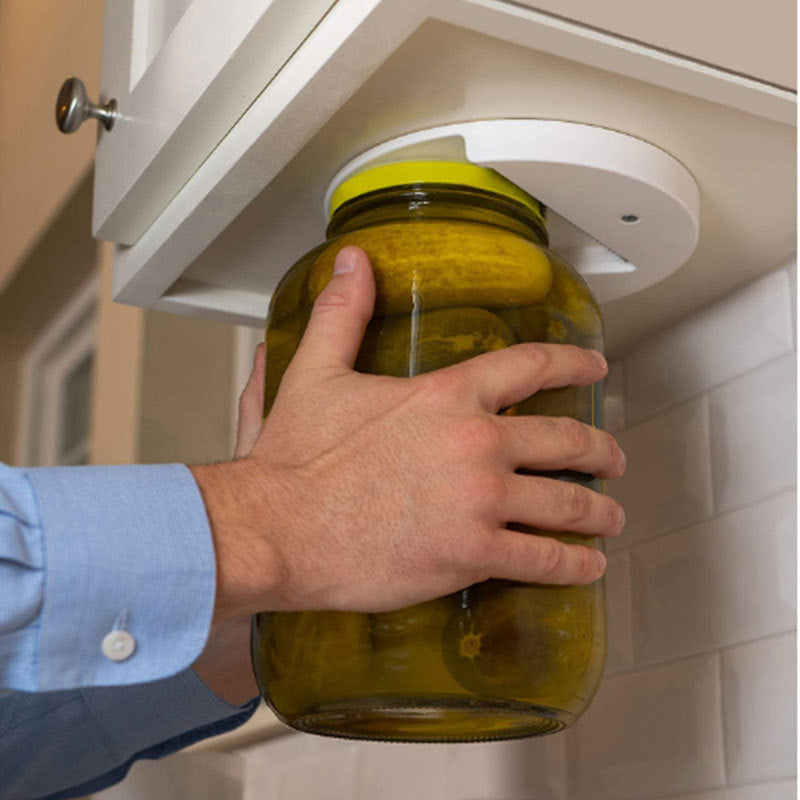 Jar Opener Multi-function Cap Opener Under Cabinet