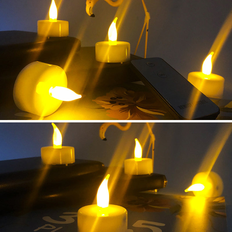 With Remote Control Colorful Candle Lights