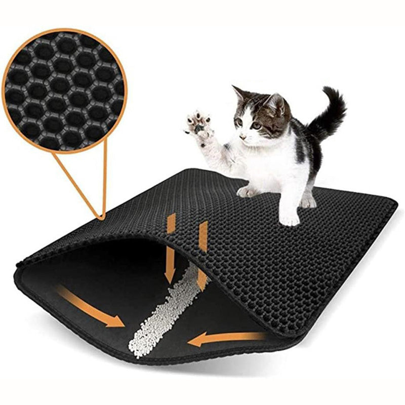 Double Layer Cat Litter Mat