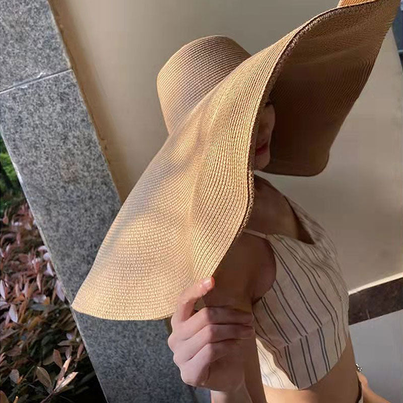 Foldable Sunscreen Straw Hat