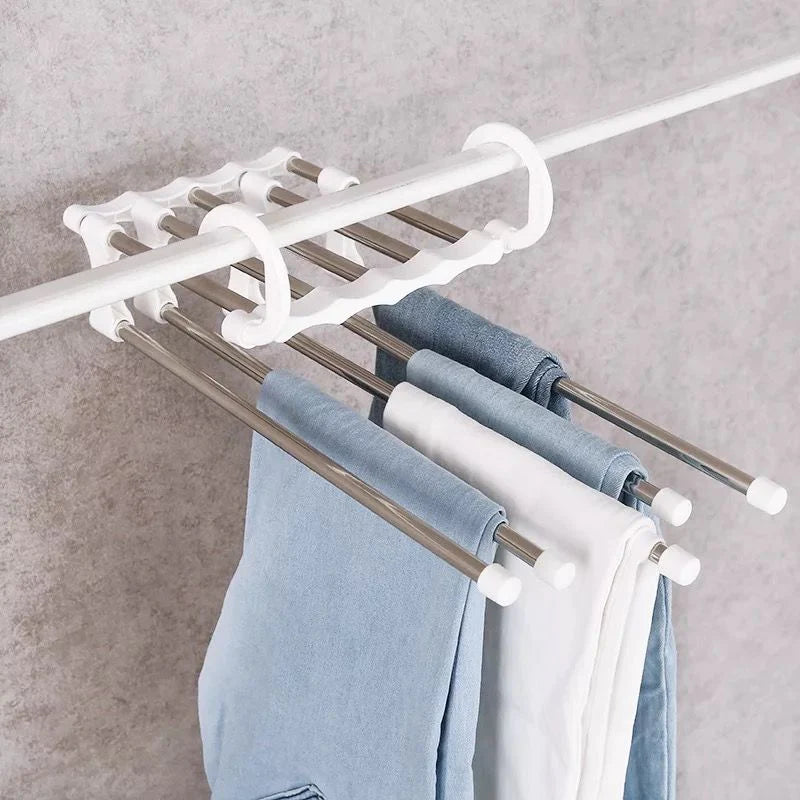 Versatile 5 In 1 Pants Storage Rack